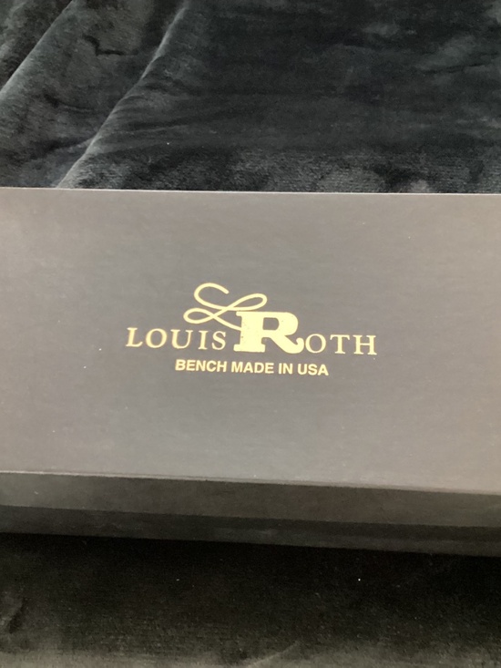 Louis Roth, men’s slip-on loafers, size 8.5D, all leather, tassels, gently used main image 6